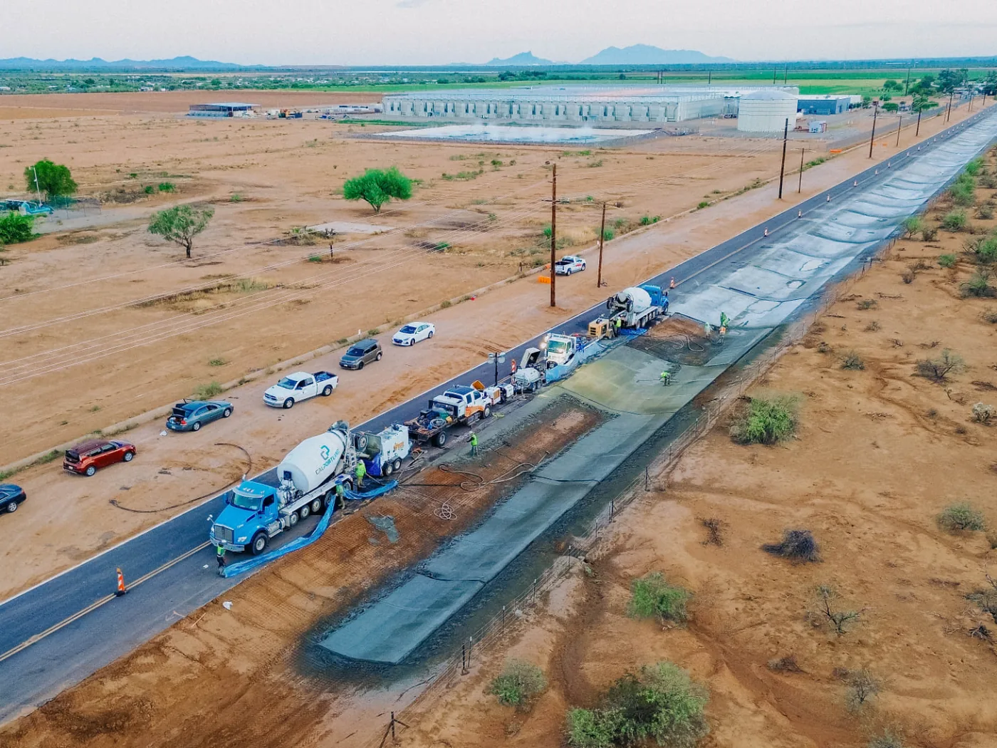Highway Corridor Wash Lining
