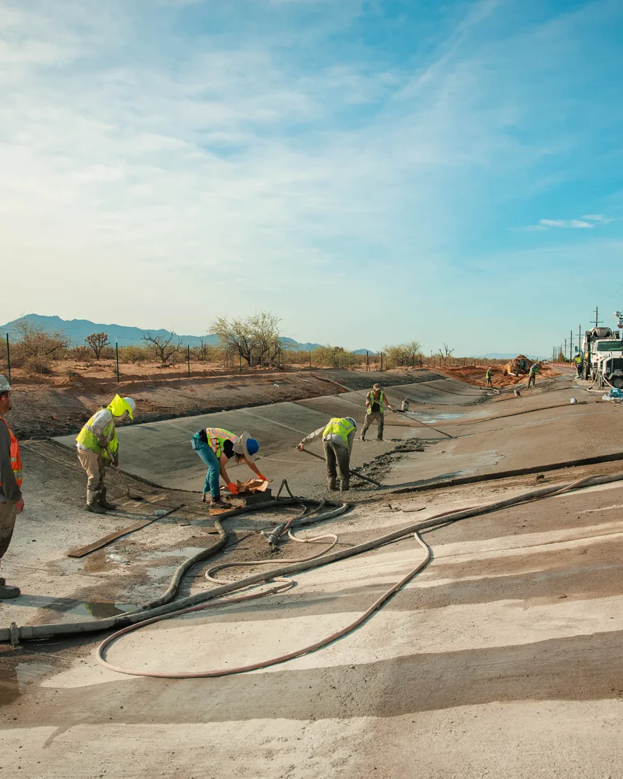 Channel wash in Southern Arizona