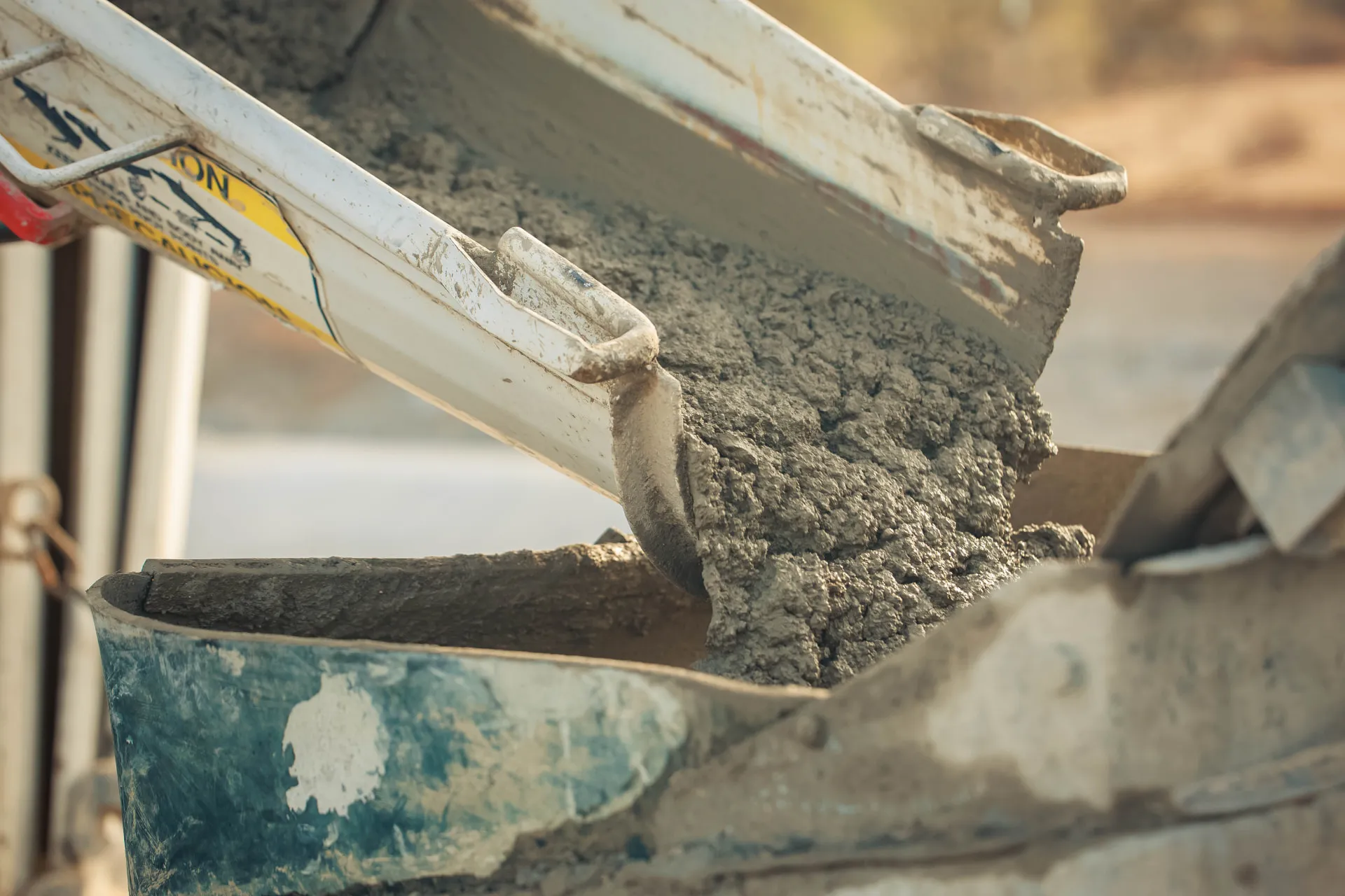 Shotcrete crew placing a structural concrete pour in Tucson, Arizona